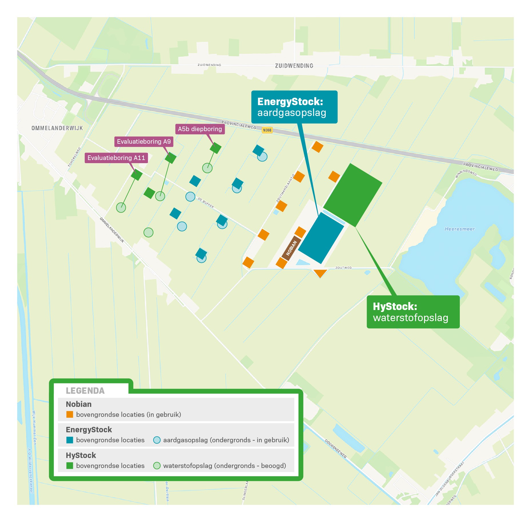 Ministerie publiceert definitieve besluiten voor vergunningen evaluatie- en diepboringen in Zuidwending voor waterstofopslagcavernes